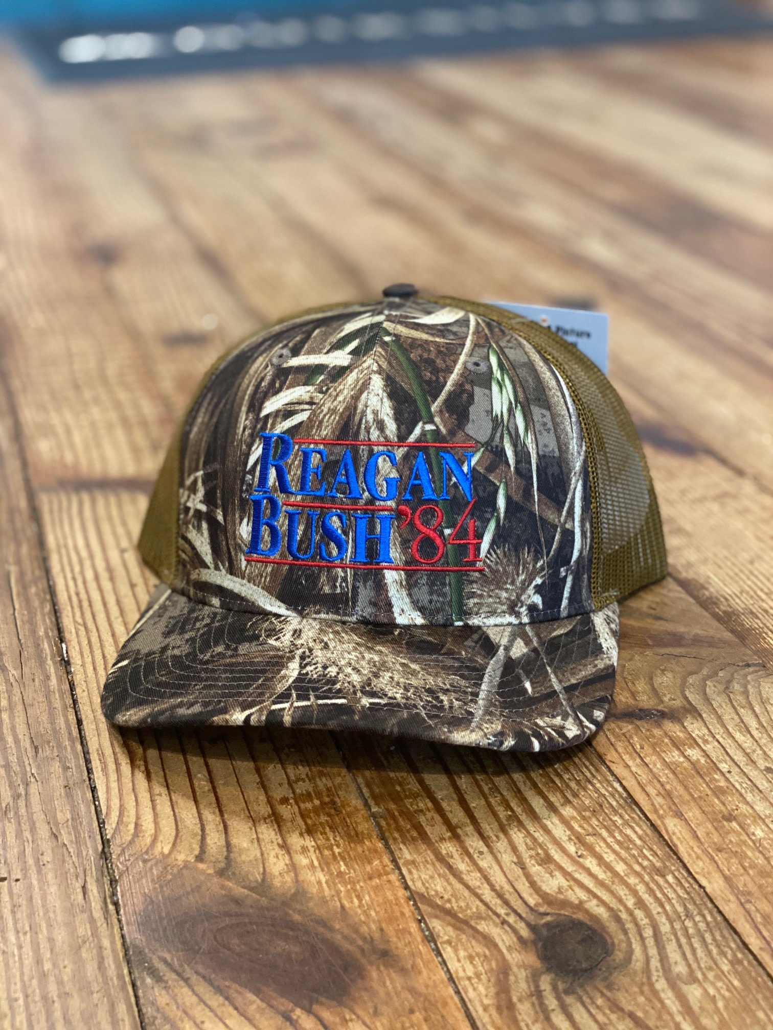 reagan bush 84 hat