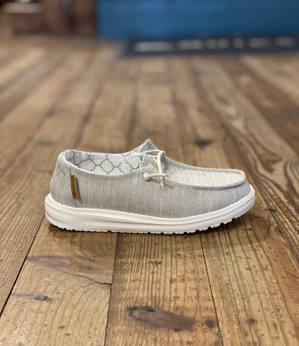 Hey Dude Wendy Youth Linen Beige