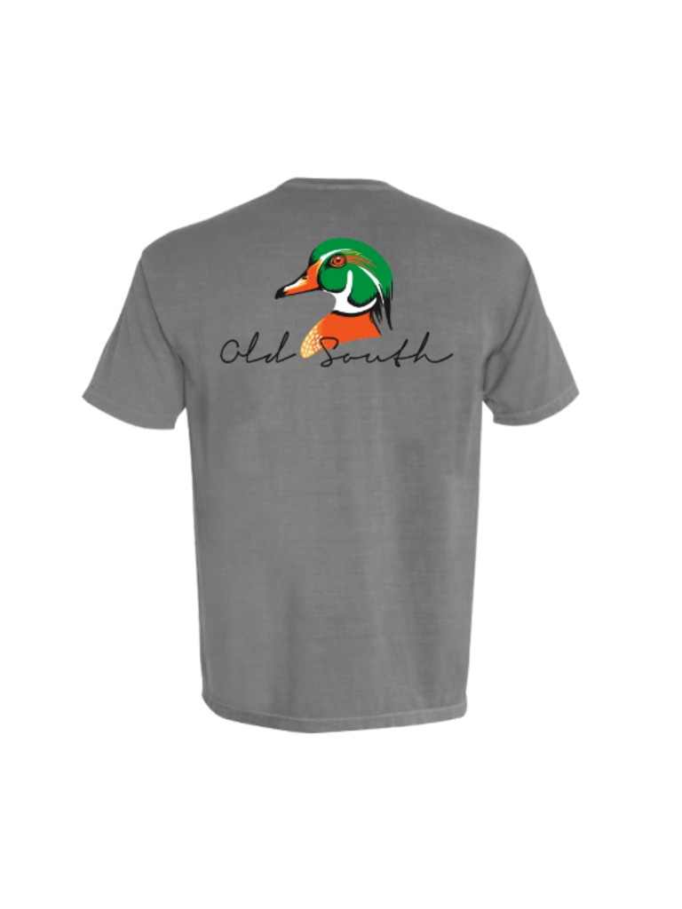 Old South Old South Wood Duck Head Grey Tee