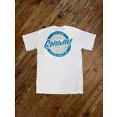 Conway SC Circle Logo Pocket Tee White