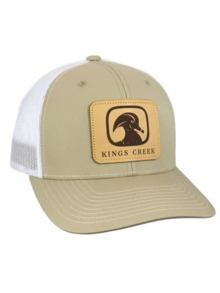 Kings Creek Apparel Kings Creek Leather Patch Hat