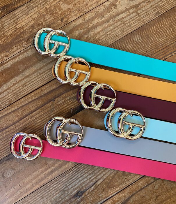 Colored Fashion Belts 43" Length