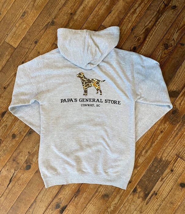 Papa's General Store PGS Camo Dog Hoodie