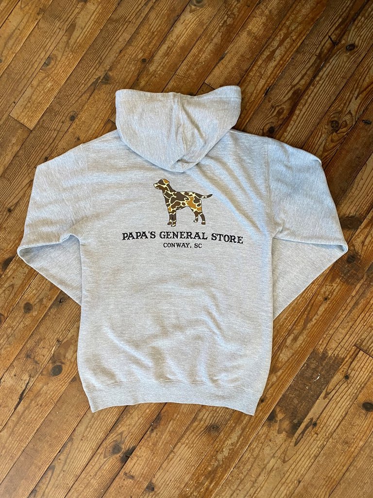 Papa's General Store PGS Camo Dog Hoodie