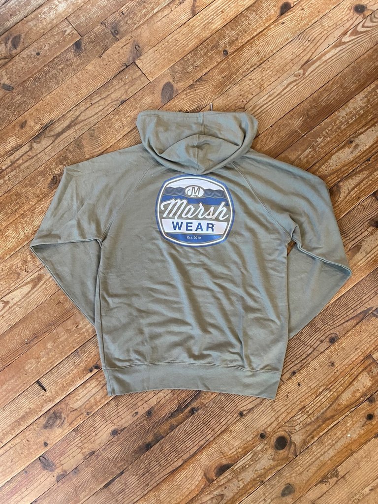 Marsh Wear Marsh Wear Badger Olive Hoodie