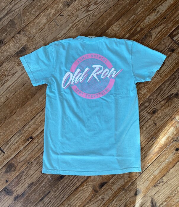 Old Row Circle Logo Pocket Tee Chalky Mint 2 Color