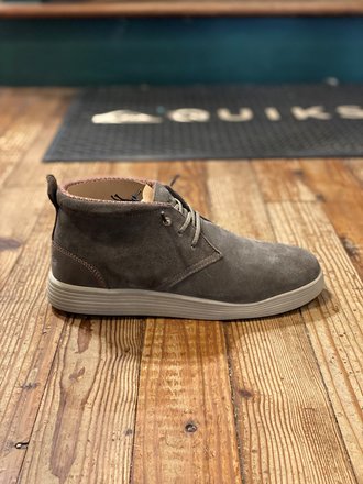Hey Dude Suède Bruine Chukka Laars Brown Heren