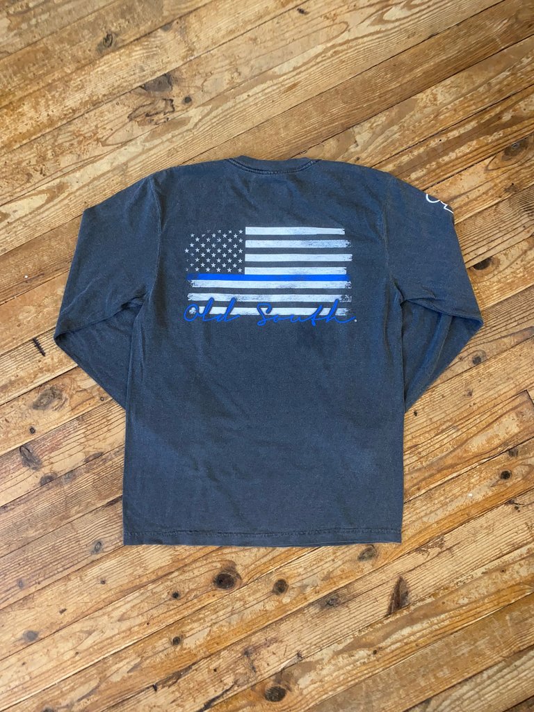 Old South L/S Blue Line Tee