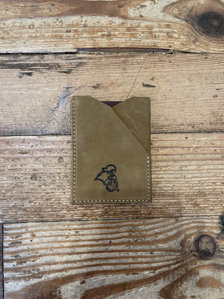 Crazy Horse Front Pocket Wallet