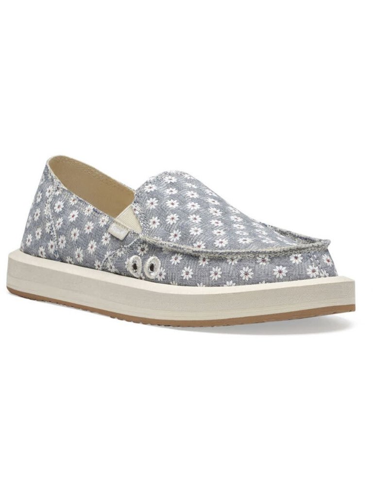  Sanuk Donna ST Daisy Lace White 6 B (M) : Clothing, Shoes &  Jewelry