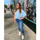 One Shoulder Causal Top