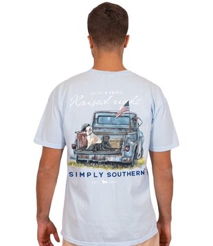 Simply Southern Truck Chambray Tee
