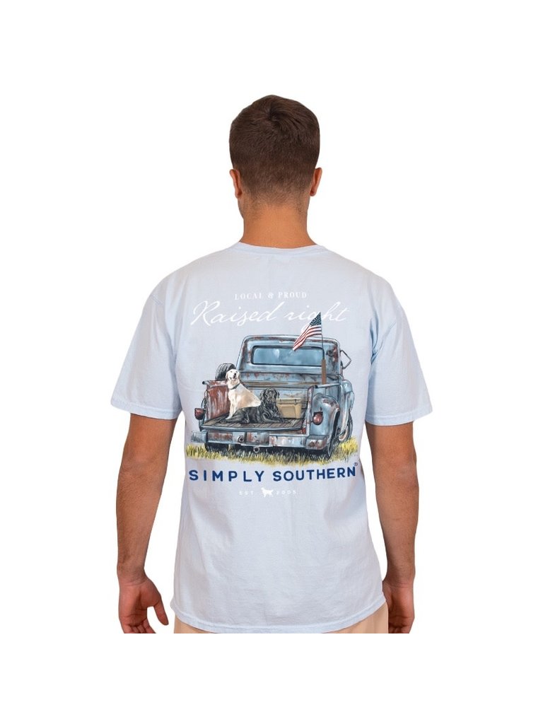 Simply Southern Simply Southern Truck Chambray Tee