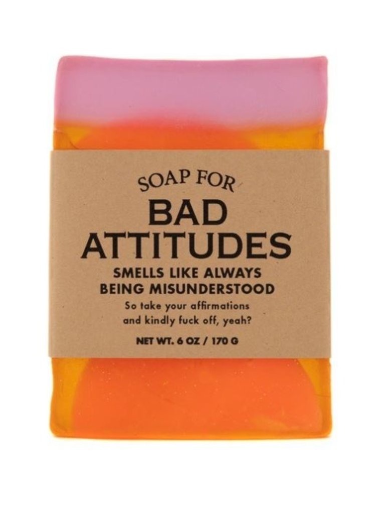 Whiskey River Soap Company Bad Attitudes