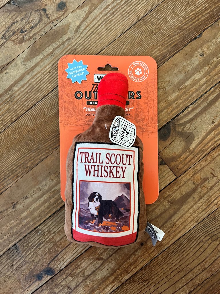 PetShop Trail Scout Whiskey Dog Toy