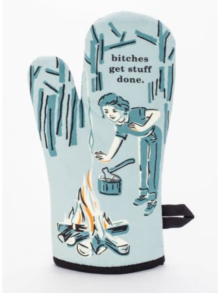  Blue Q Oven Mitts, This is F-king Delicious., 1 Glove 8: Home  & Kitchen