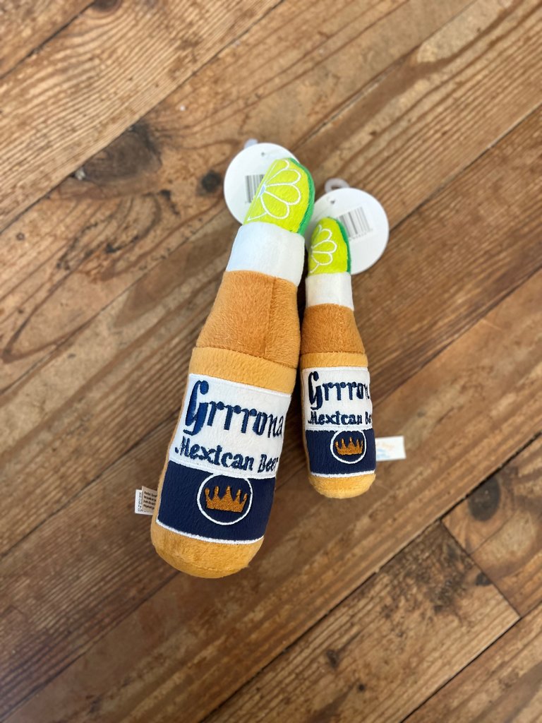 Haute Diggity Dog Grrrona Beer Bottle Toy
