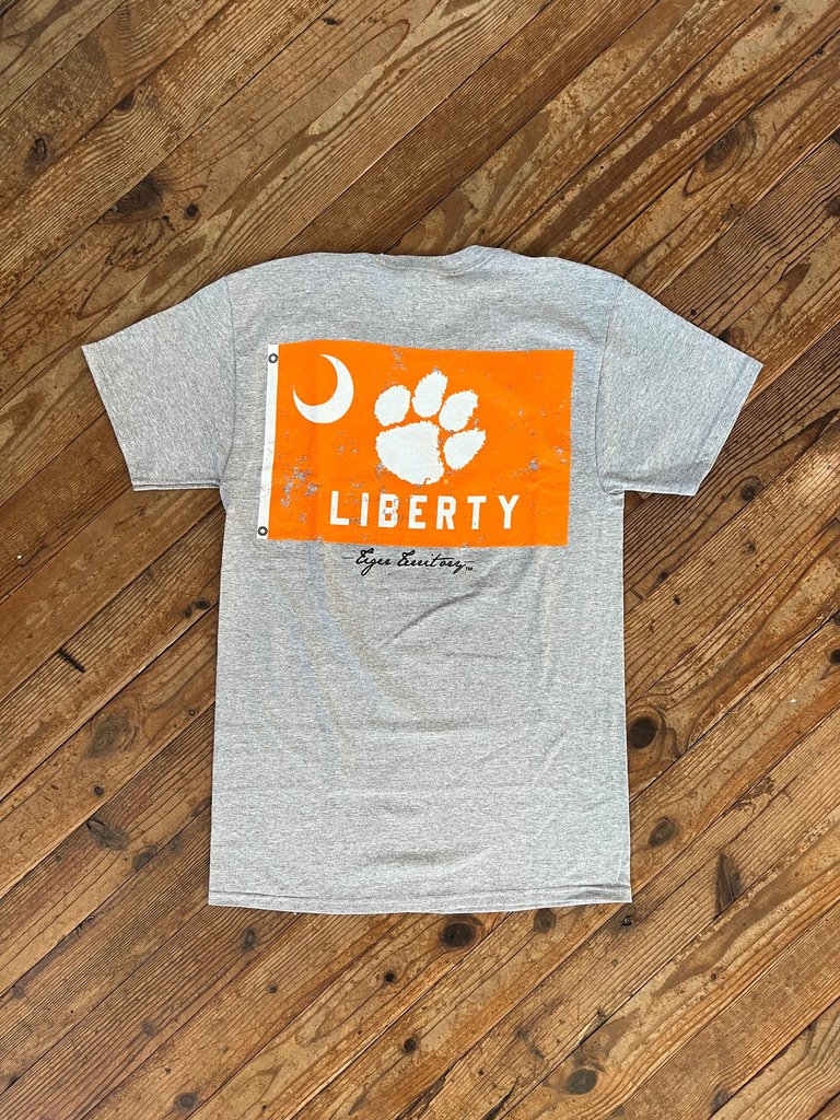 Clemson Liberty Flag Light Steel