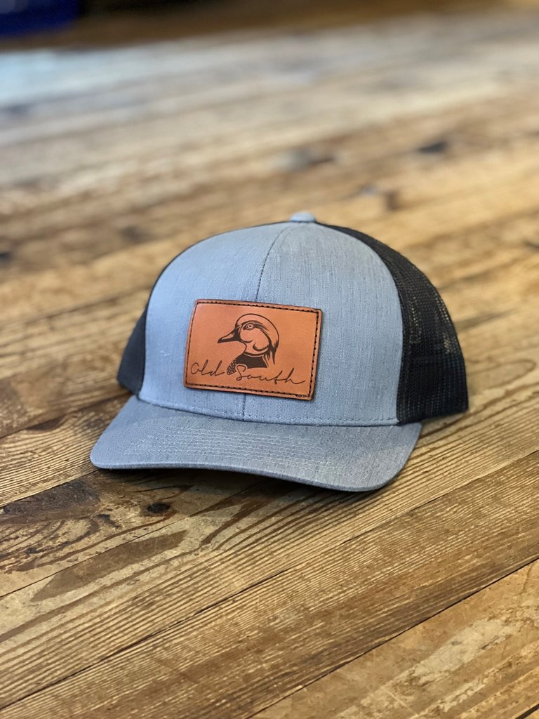 Old South Wood Duck Leather Patch Trucker