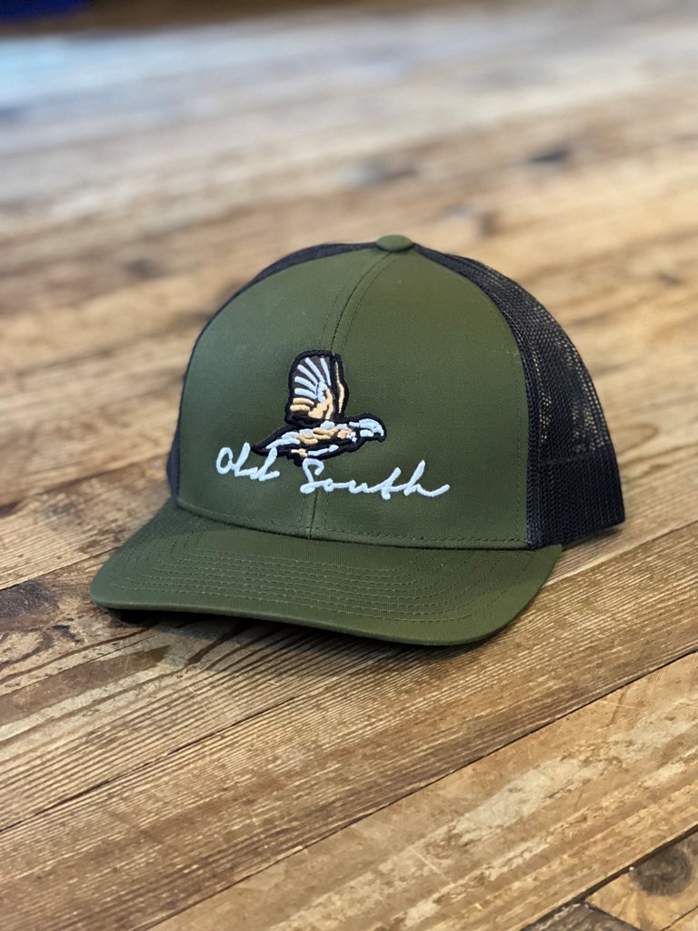 Old South Old South Quail Trucker Moss Green/ Light Charcoal