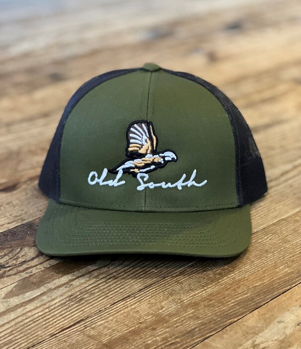 Old South Old South Quail Trucker Moss Green/ Light Charcoal