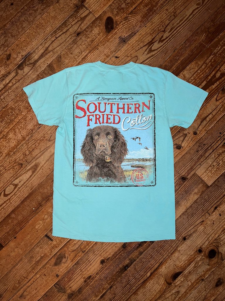 Southern Fried Cotton D H Wiles S/S Tee Chalky Mint