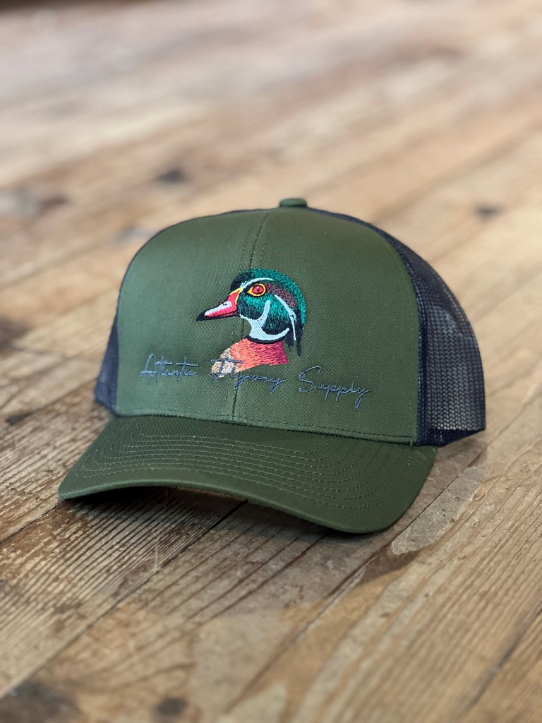 Atlantic Flyway Supply AFS Moss Green/Charcoal Woodie Trucker Hat