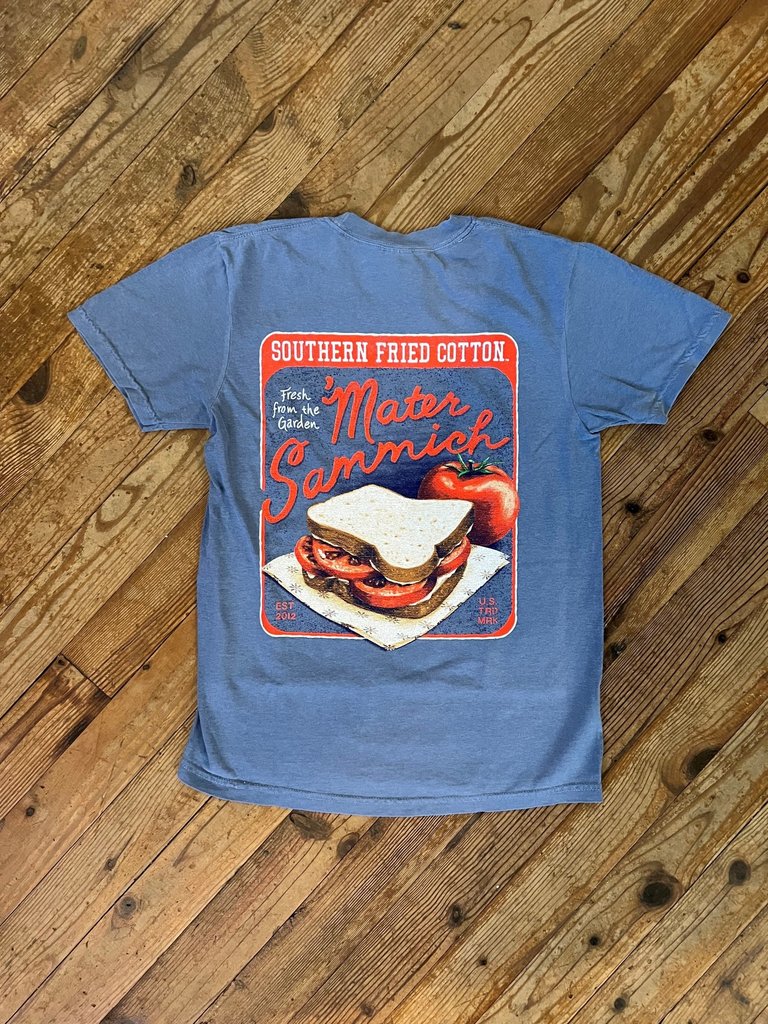 Southern Fried Cotton Mater Sammich Tee