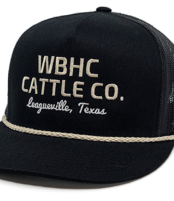 Whiskey Bent Hats WB Black Gold Hat