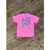Youth Daisy Pup Tee Azalea