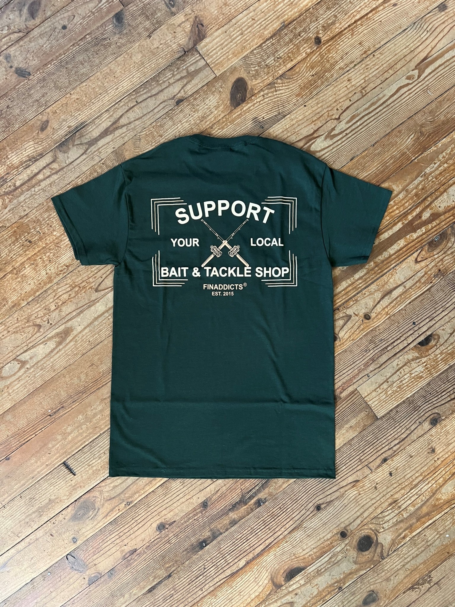 Finaddicts Support Your Local Bait & Tackle Tee