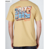 Salty Crew Greetings S/S Tee Camel