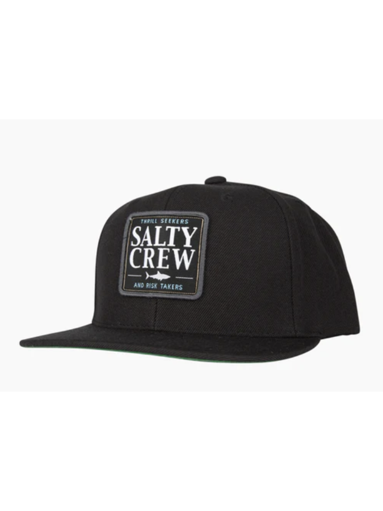 Salty Crew Cruiser 6 Panel Black