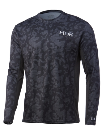 HUK Charleston Chalk Tee Black - Papa's General Store