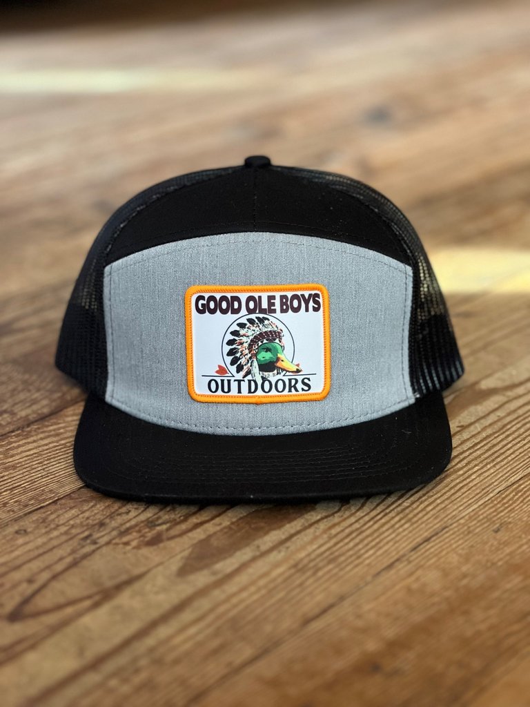 Good Ole Boys GOB Red Man Patch 7 Panel Hat