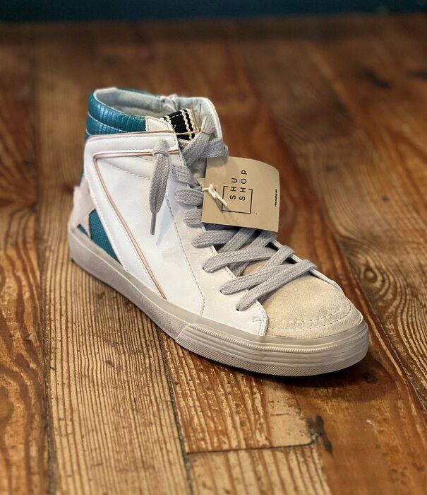 SHU SHOP Shu Shop Roxanne Teal Lizard