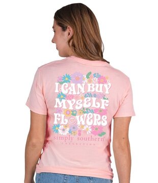Simply Southern Buy Flowers Tee