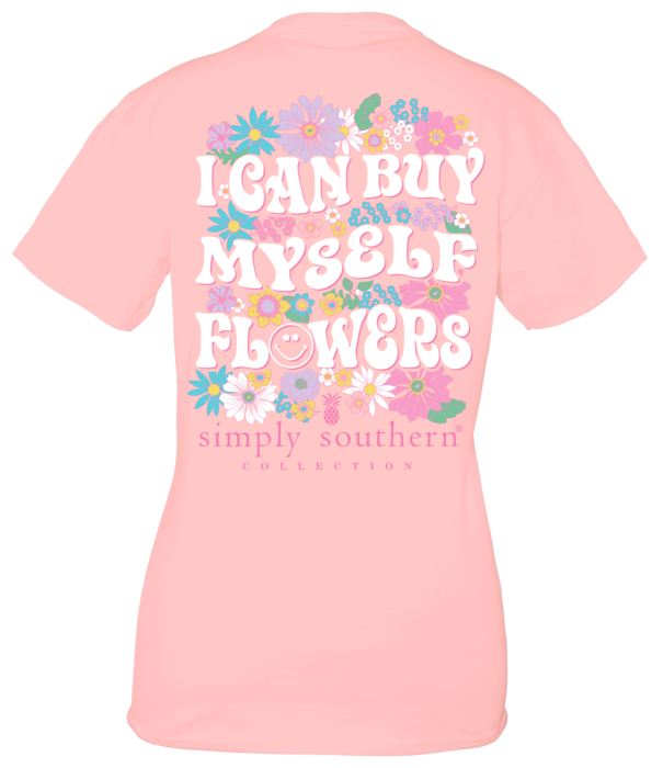 Simply Southern Simply Southern Buy Flowers Tee