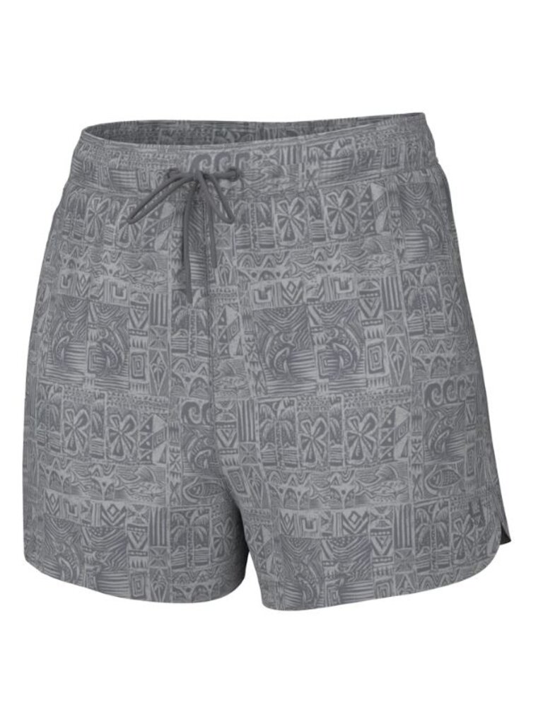 Huk Women's Pursuit Volley Short - Offshore Block Harbor Mist Medium