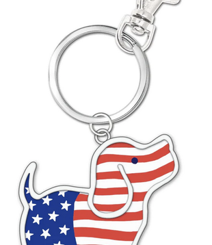 Puppie Love USA Pup Key Ring