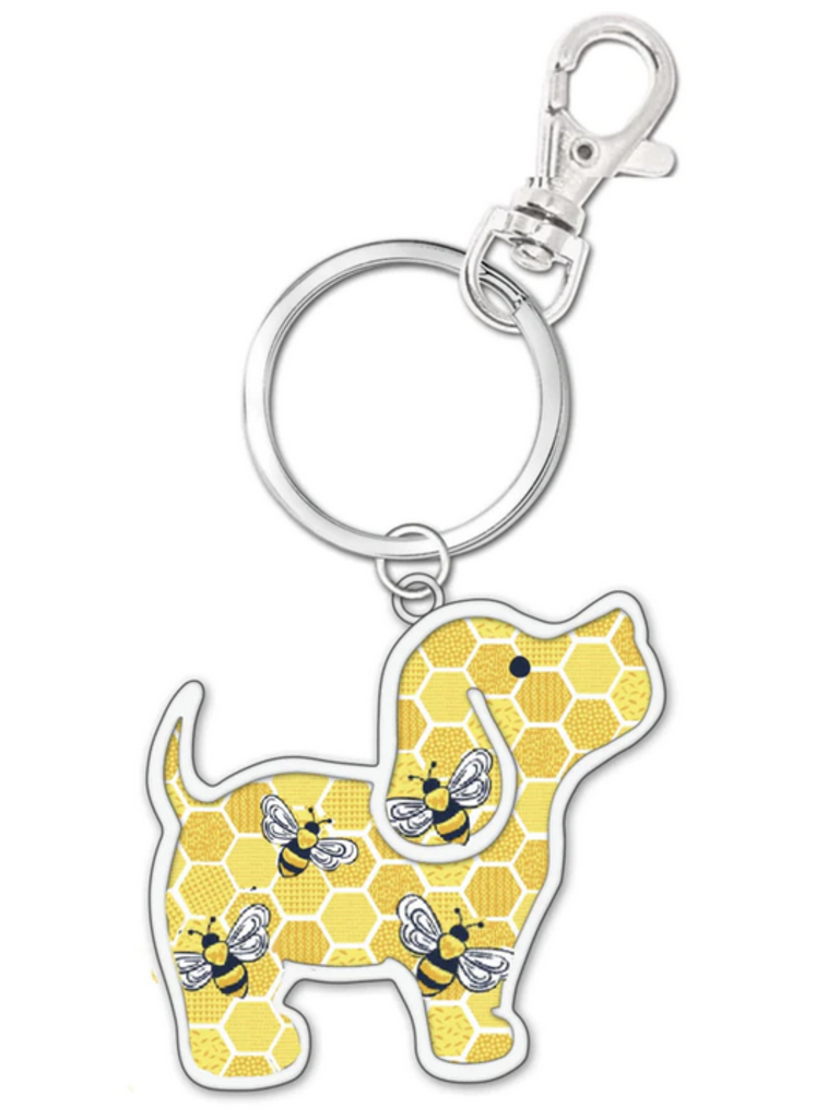 Puppie Love Puppie Love Honey Bee Pup Key Ring