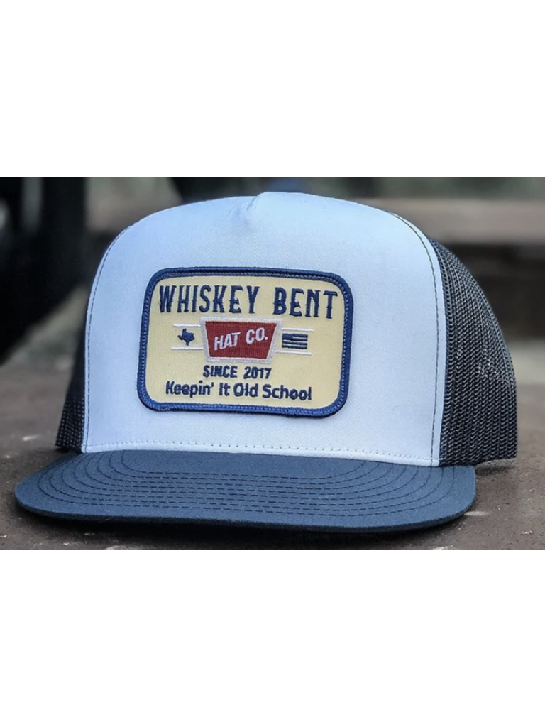 Whiskey Bent Hats WB The Brewski  Hat Navy/White