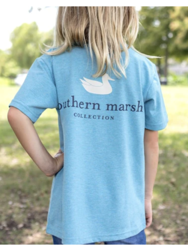 Southern Marsh Youth Authentic Tee Washed Barbados