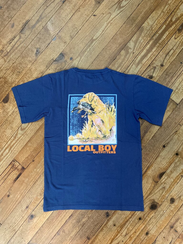 Local Boy Outfitters Local Boy Blue Moon & Yellow Lab China Blue
