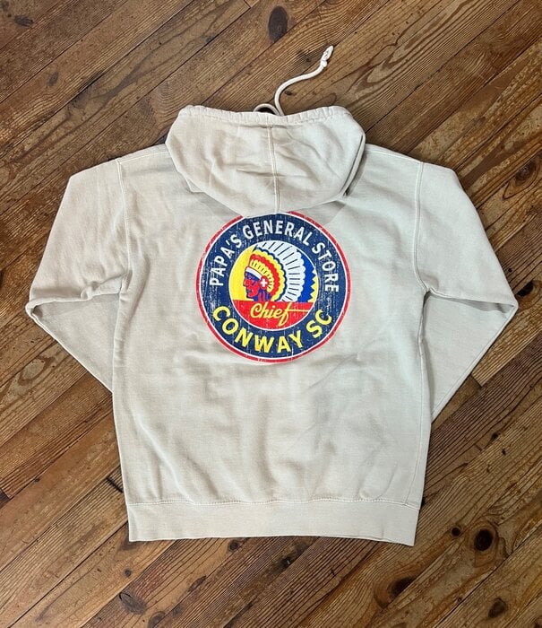 Papa's General Store Chief Of Conway Sand Hoodie