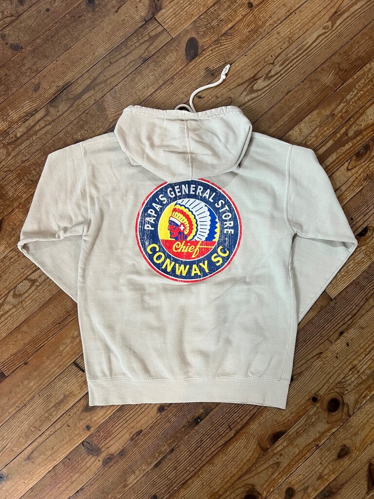 Papa's General Store Chief Of Conway Sand Hoodie