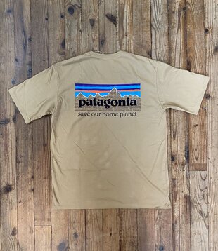 Patagonia M's P-6 Mission Organic Tee Grayling Brown