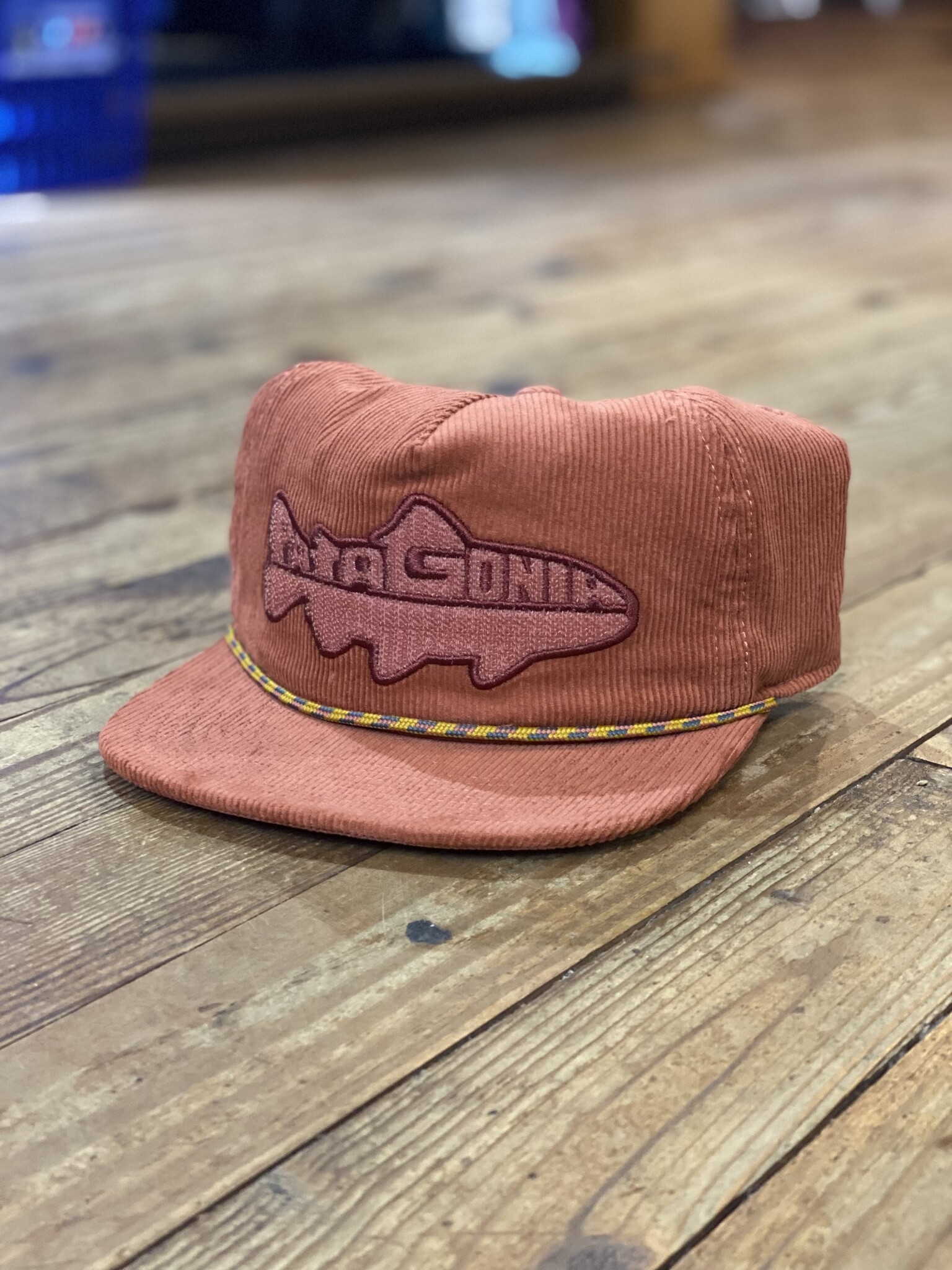 Patagonia Fly Catcher Hat Wild Waterline Burl Red - Papa's General Store