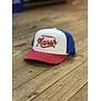 Youth Summer Trucker Hat Red/White/Blue