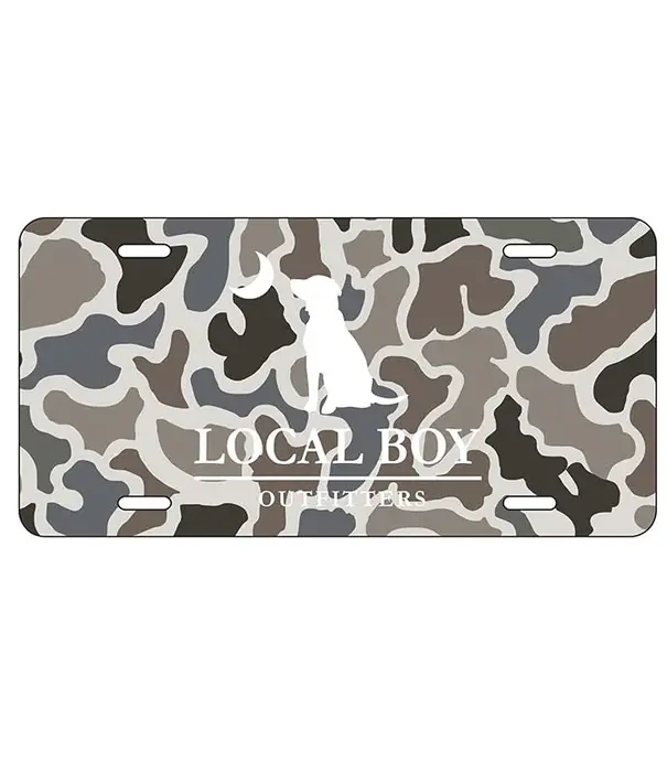 Local Boy Outfitters Local Boy License Plate